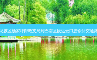 九龙坡区杨家坪邮政支局到巴南区段远云口腔诊所交通路线