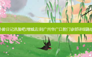 小龄日记洗脸吧(增城店)到广州华广口腔门诊部详细路线