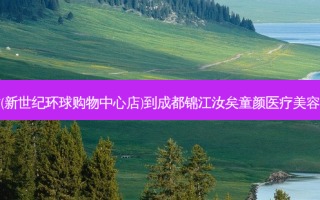 麦当劳甜品站(新世纪环球购物中心店)到成都锦江汝矣童颜医疗美容诊所乘车路线