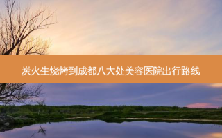 炭火生烧烤到成都八大处美容医院出行路线