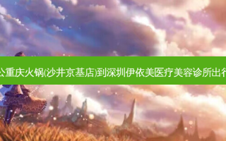 文叔公重庆火锅(沙井京基店)到深圳伊依美医疗美容诊所出行路线