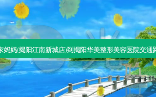 卢家妈妈(揭阳江南新城店)到揭阳华美整形美容医院交通路线