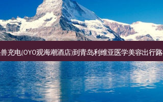 怪兽充电(OYO观海潮酒店)到青岛利维亚医学美容出行路线