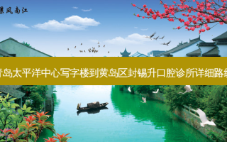 青岛太平洋中心写字楼到黄岛区封锡升口腔诊所详细路线