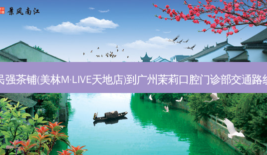 民强茶铺(美林M·LIVE天地店)到广州茉莉口腔门诊部交通路线-第1张图片-臻颜网 民强茶铺(美林M·LIVE天地店)到广州茉莉口腔门诊部交通路线-第1张图片-臻颜网