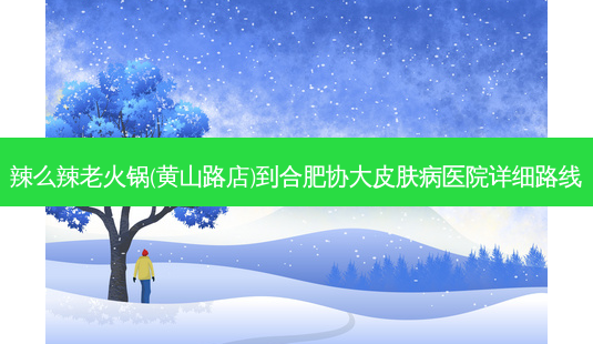 辣么辣老火锅(黄山路店)到合肥协大皮肤病医院详细路线-第1张图片-臻颜网 辣么辣老火锅(黄山路店)到合肥协大皮肤病医院详细路线-第1张图片-臻颜网