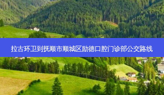 拉古环卫到抚顺市顺城区励德口腔门诊部公交路线-第1张图片-臻颜网 拉古环卫到抚顺市顺城区励德口腔门诊部公交路线-第1张图片-臻颜网