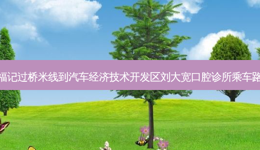 夏福记过桥米线到汽车经济技术开发区刘大宽口腔诊所乘车路线-第1张图片-臻颜网 夏福记过桥米线到汽车经济技术开发区刘大宽口腔诊所乘车路线-第1张图片-臻颜网