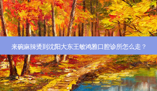 来碗麻辣烫到沈阳大东王敏鸿雅口腔诊所怎么走?-第1张图片-臻颜网 来碗麻辣烫到沈阳大东王敏鸿雅口腔诊所怎么走?-第1张图片-臻颜网