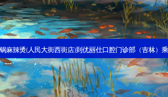 枫林烧锅麻辣烫(人民大街西街店)到优丽仕口腔门诊部(吉林)乘车路线-第1张图片-臻颜网 枫林烧锅麻辣烫(人民大街西街店)到优丽仕口腔门诊部(吉林)乘车路线-第1张图片-臻颜网