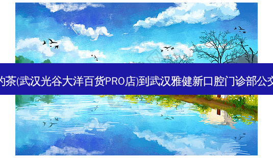 奈雪的茶(武汉光谷大洋百货PRO店)到武汉雅健新口腔门诊部公交路线-第1张图片-臻颜网 奈雪的茶(武汉光谷大洋百货PRO店)到武汉雅健新口腔门诊部公交路线-第1张图片-臻颜网